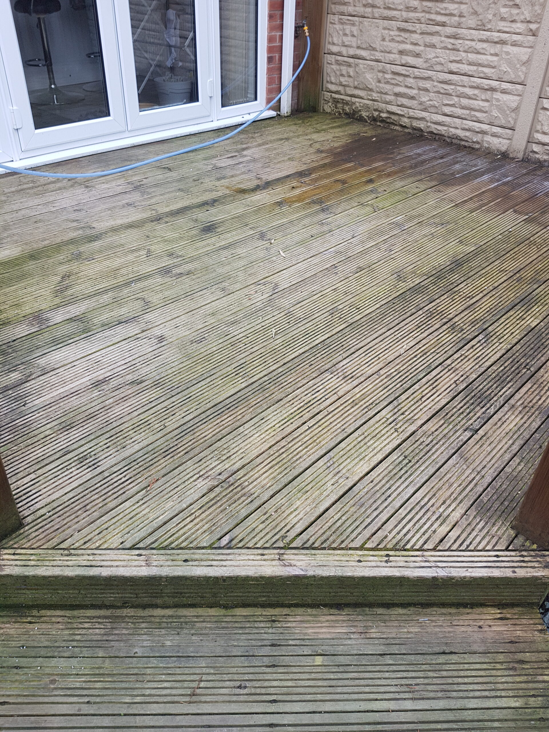 Decking Before Pressure Washing