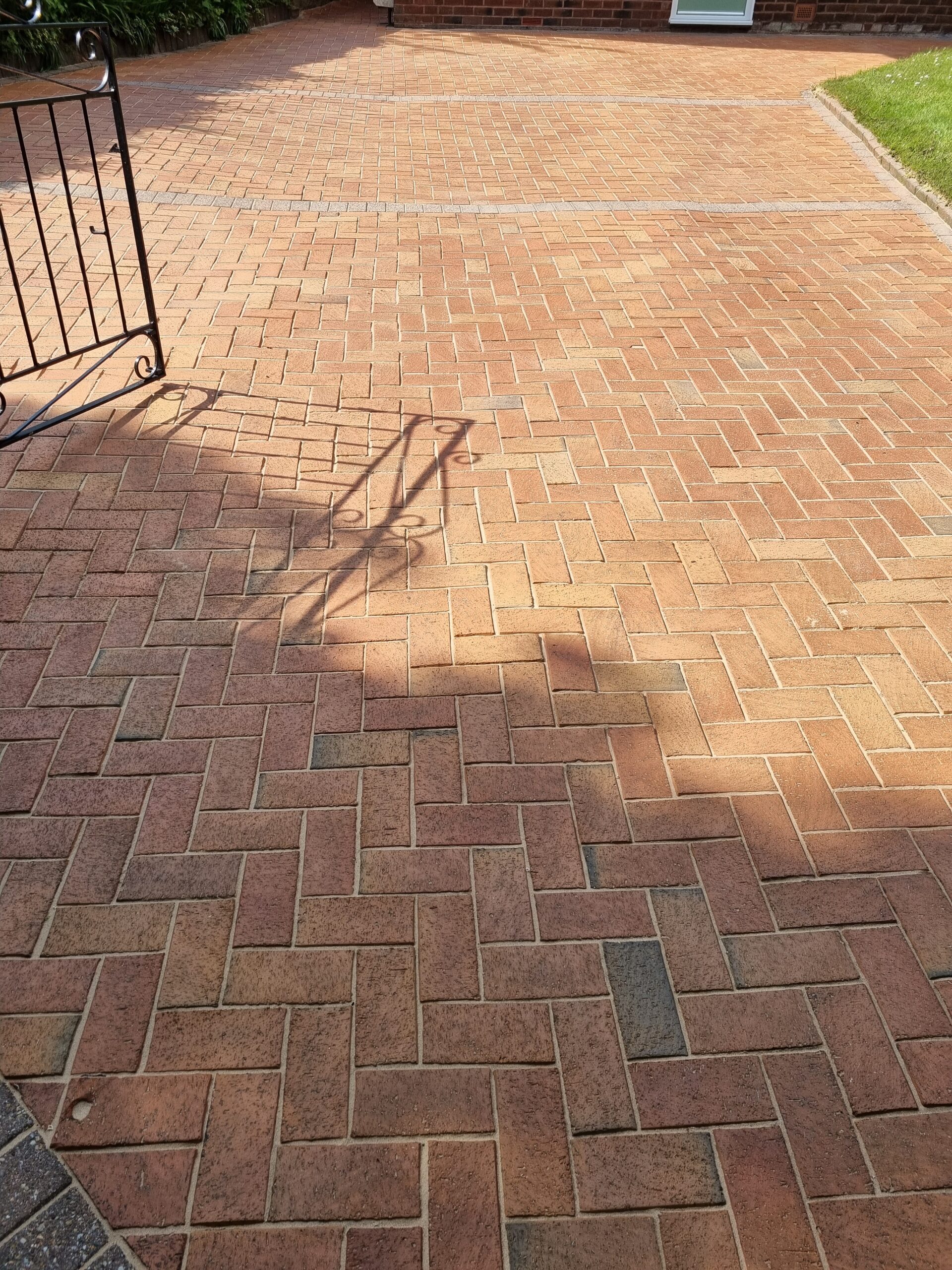 Driveway After Pressure Washing